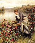 Daniel Ridgway Knight Daniel Ridgway Knight painting